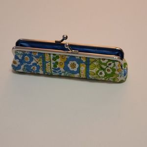 Vera Bradley coin/pen/reading glasses case